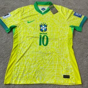Neymar jr Brazil jersey 2024 copa America XL